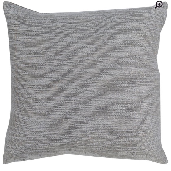 Two Pillow Covers in Beige/Gray/Gold - Picture 4 of 8